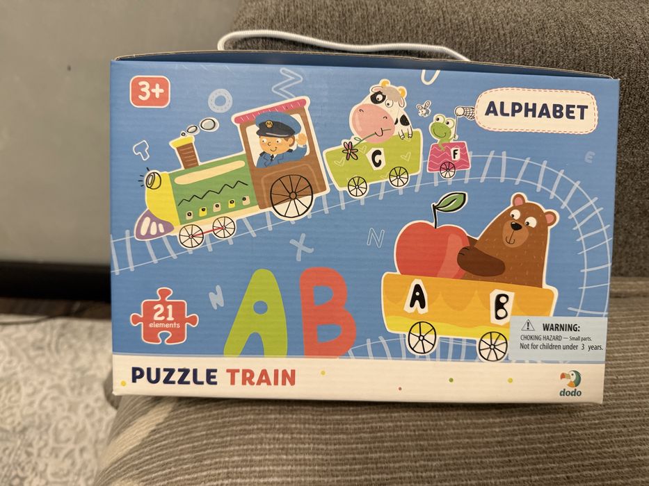 продам новий набір Puzzle Train Alphabet