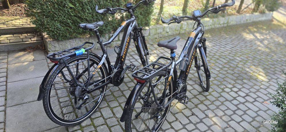 2 rowery elektryczne Haibike Suduro
