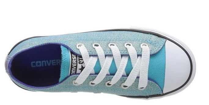 Кеди Converse All Star Oxfords Blue and Gold