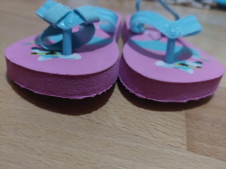 Japonki buty buciki dla dziewczynki dziecka na lato nad morze na basen