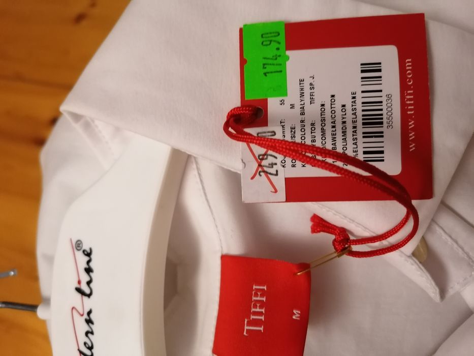 Biała koszula firma Tiffi