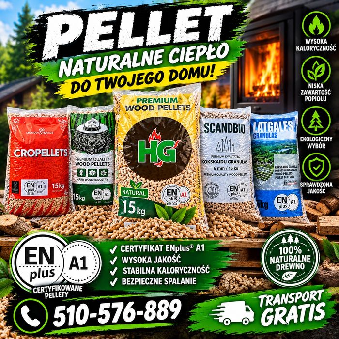 Wood Pellet Premium 18,5 MJ  Promocja