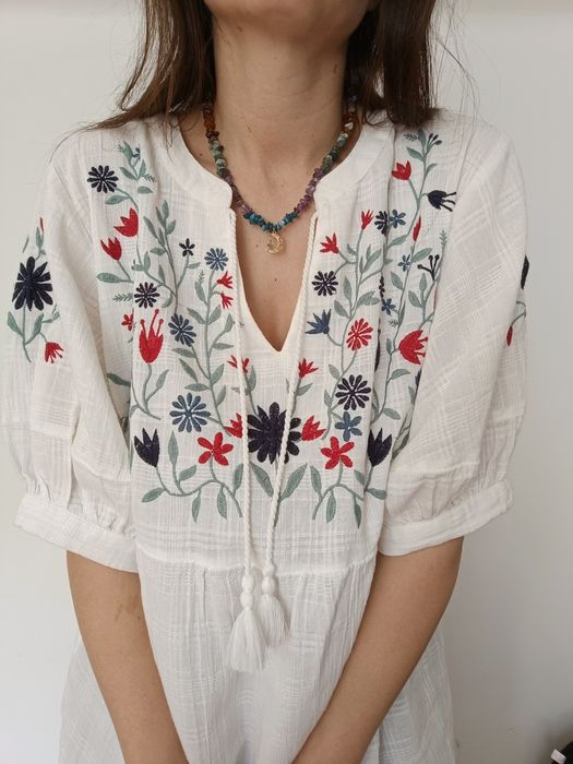 Tunika nowa hippie/ boho, KappAhl, róż. L