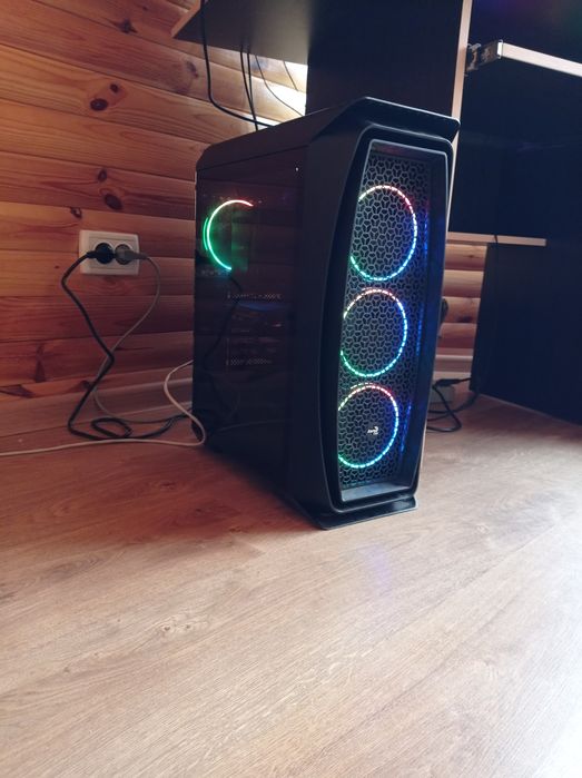 Ігровий комп'ютер ryzen pro 7 2700, gtx 1060 6gb, 16gb ddr4, ssd 240gb