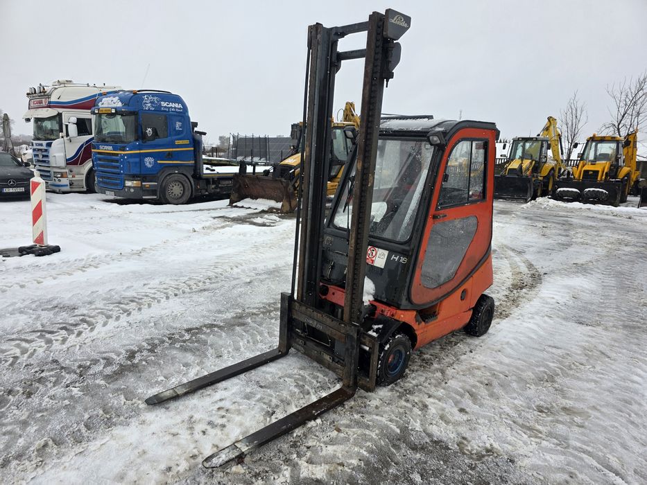 Linde H18D Duplex kabina przesuw