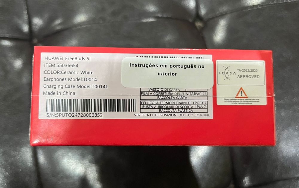Hauwei freeBuds 5i NOVOS