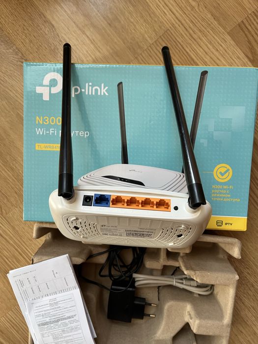 Вайфай роутер TP-Link N300 TL-WR841N інтернет маршрутизатор