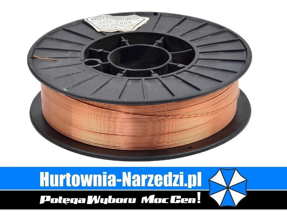 Drut spawalniczy 0,8mm szpula 5kg drut spawalniczy 0,8mm drut 5kg