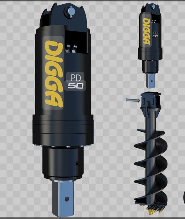 Гідробур Digga PD усі моделі та комплектуючі, гідромотор РОЗПРОДАЖ СКЛ