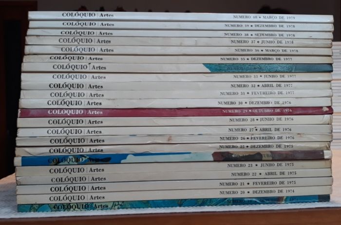Coleção Completa Revista "Colóquio Artes"