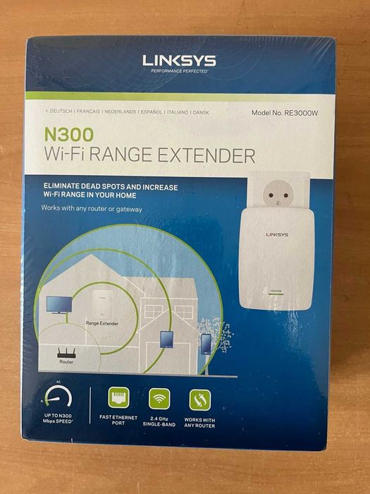 Ретранслятор WiFi Linksys RE3000W