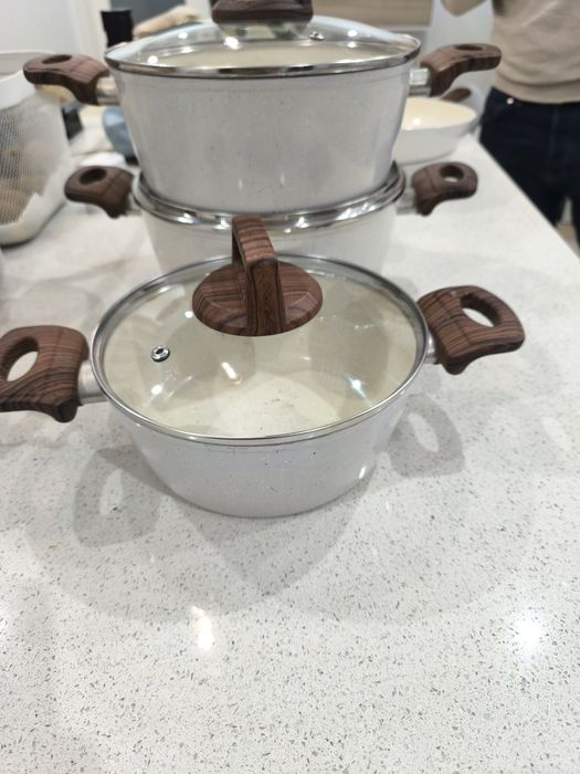 Tachos , frigideira e grelhador revestimento cerâmico  jomafe