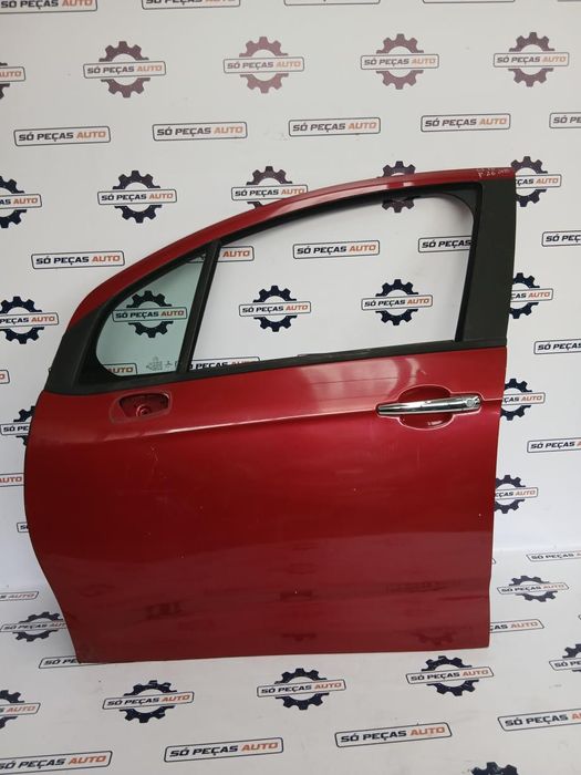 PORTA FRENTE ESQUERDA VERMELHO CITROEN C3 1.2VTR+ ANO: 2013