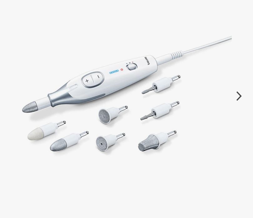 Набір beurer для манікюра та педикюра з насадками