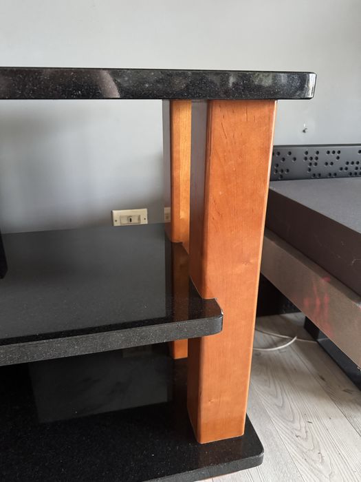 Stolik audio Audio Philar – granit, piasek kwarcowy, Hi-End