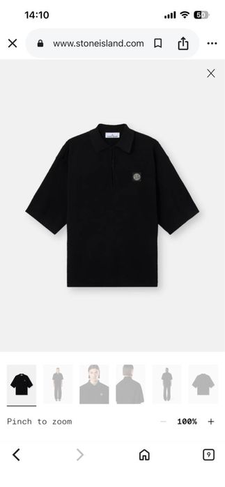 Stone Island Light raw hand organic Cotton