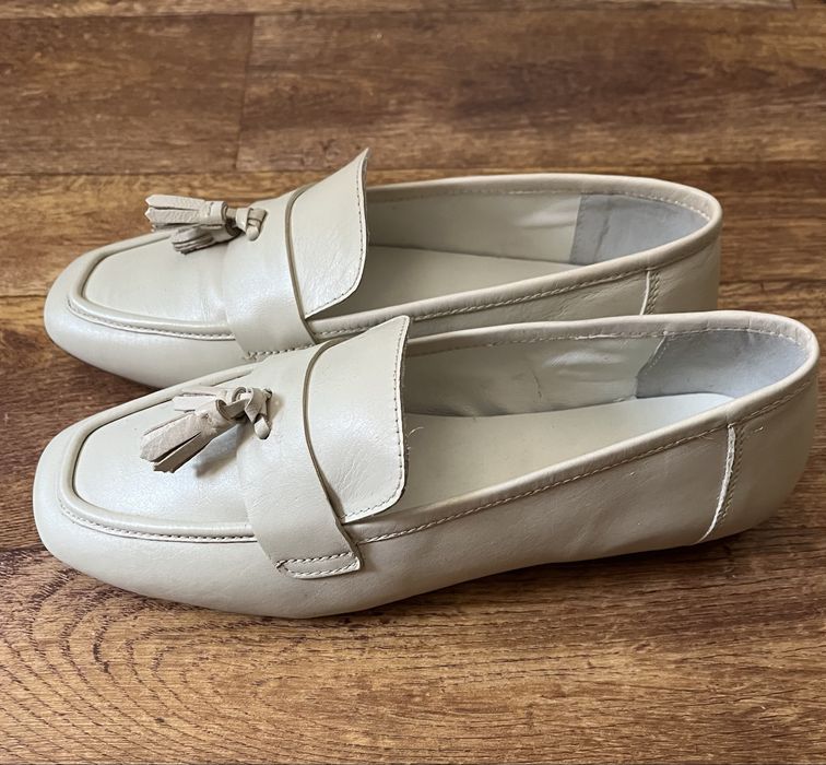 Лоферы натуральная кожа