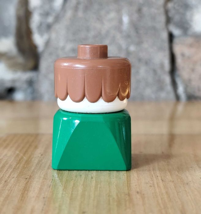 Lego Duplo - Basic Set - Minifigurka dupfig008 - Kobieta - Vintage