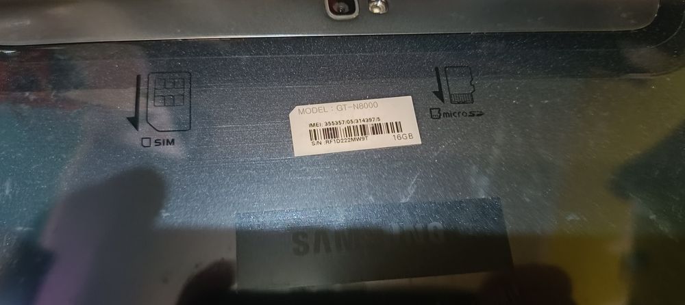Tablet Samsung Galaxy Note 10.1 GT-N8000