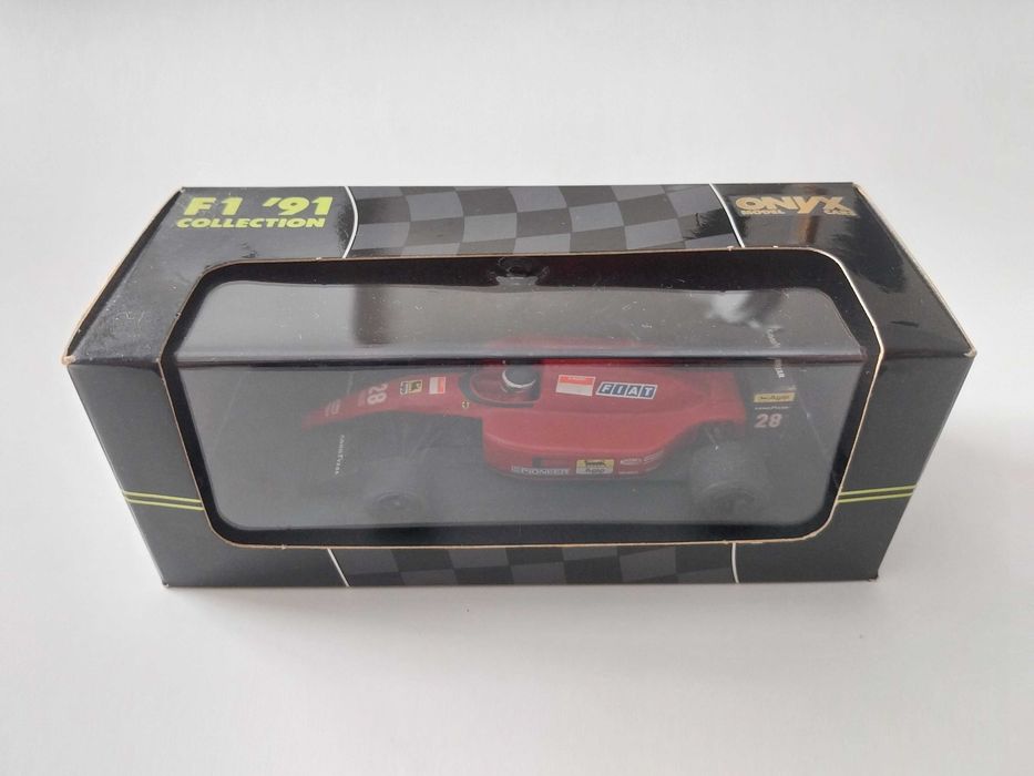 miniatura 1/43 FERRARI 643 F1-91 Jean Alesi (1991) | edição Onyx