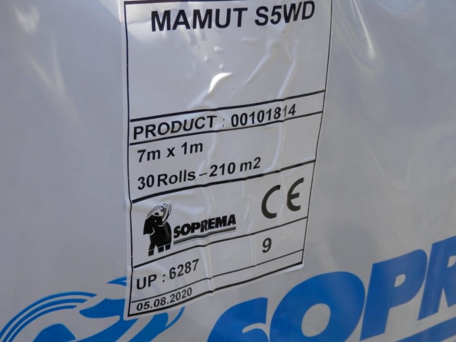 MAMUT S 5 WD Papa zgrzewalna Piastów 23,15 m 2 krycie dachy płaskie