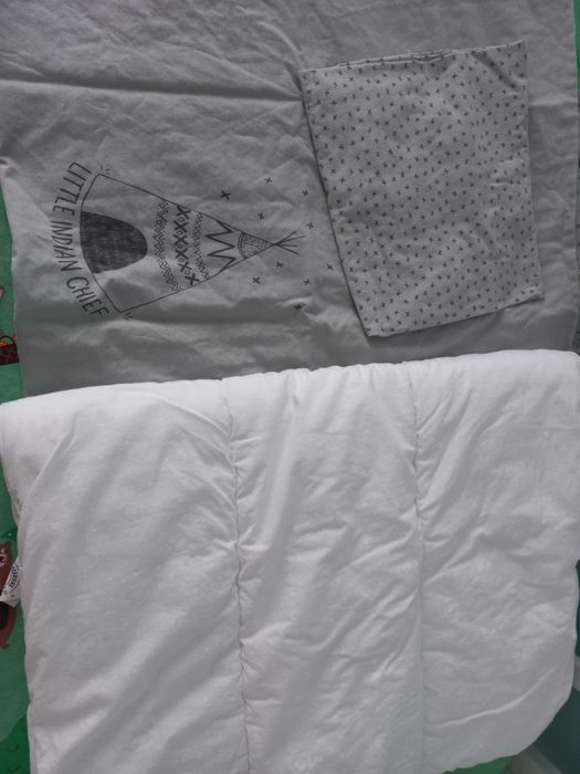 Conjunto lençóis c/edredon para berço 60×120