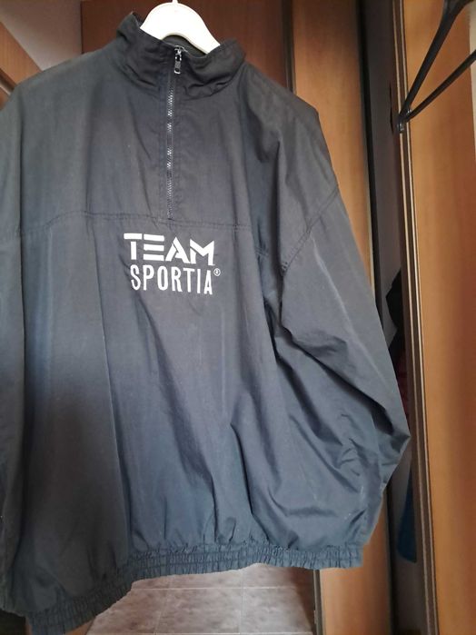Bluza sportowa Team Sportia czarna rozm. XL