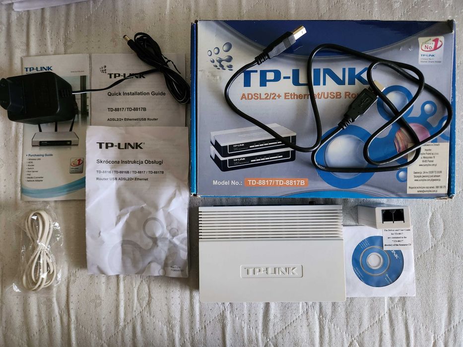 Router TP-Link TD-8817  #Sprawdź