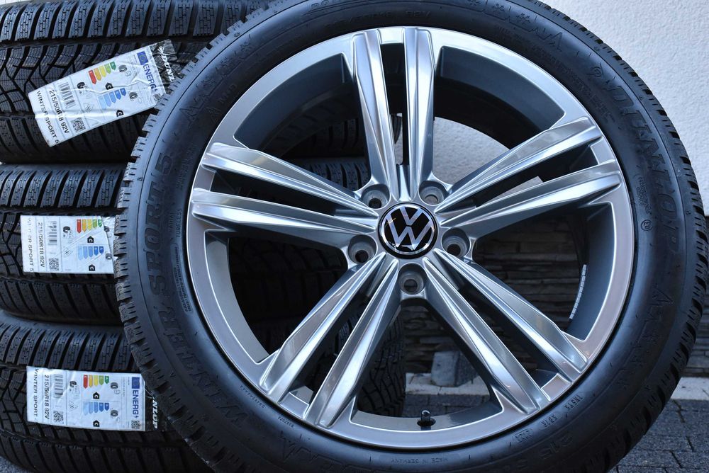 Nowe koła zimowe OEM VOLKSWAGEN T-Roc T Roc SEBRING 2GA 18" Dunlop 24r