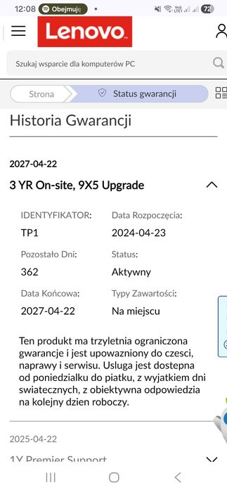 Laptop Lenovo ThinkPad