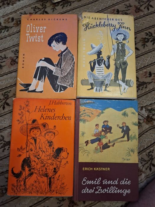 C. Dickens, M. Twain, E. Kästner – Klasyka po niemiecku 1965 Zestaw