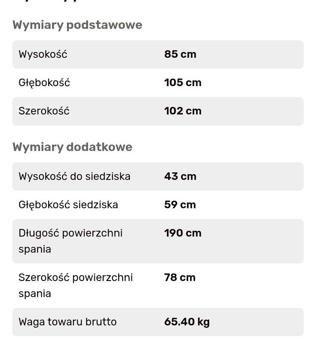 Fotel rozkładany, młodzieżowy Agata meble, leżanka, tapczan