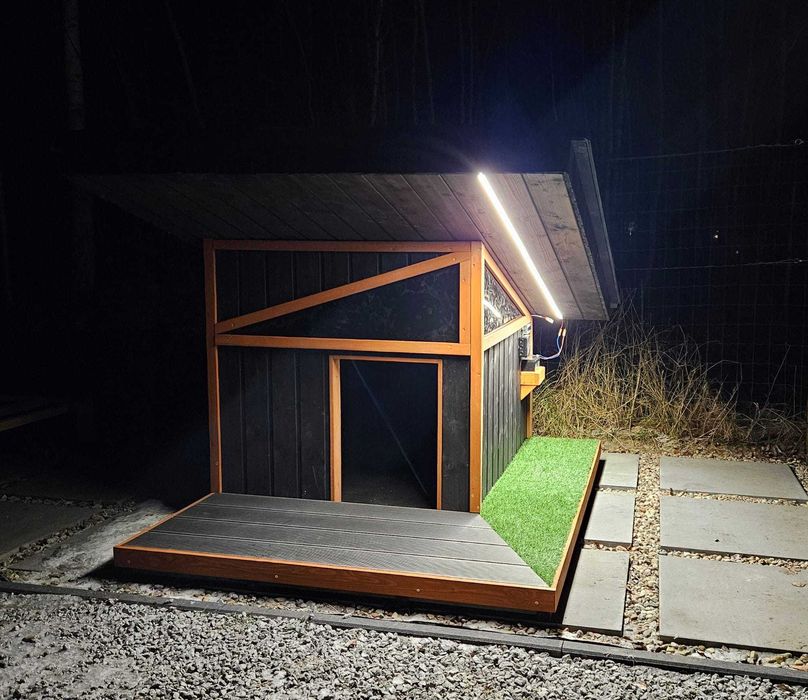 Buda dla psa ocieplona i OGRZWEANA jedyna w POLSCE