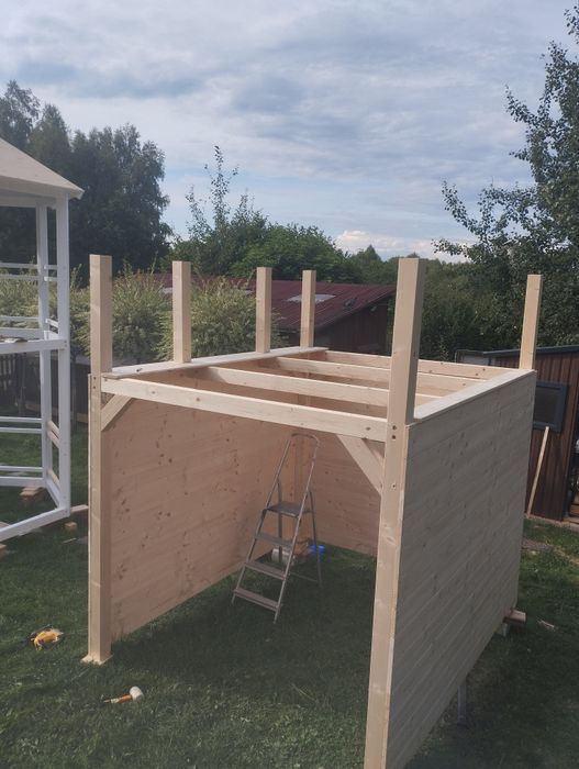 Wiaty ,tarasy, altanki.