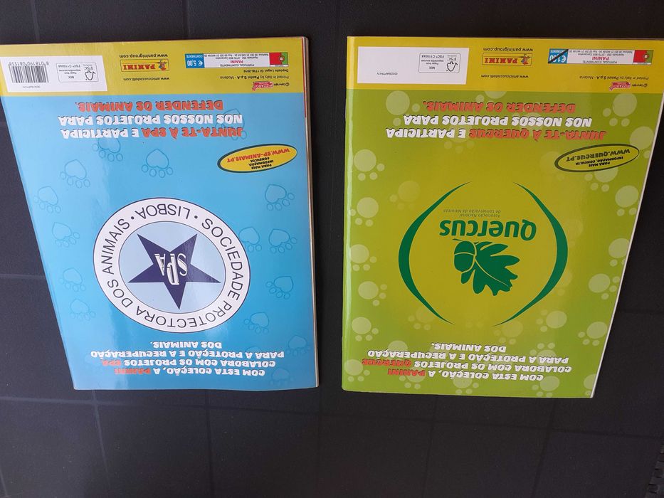 Cadernetas cromos cucciolotti - completas