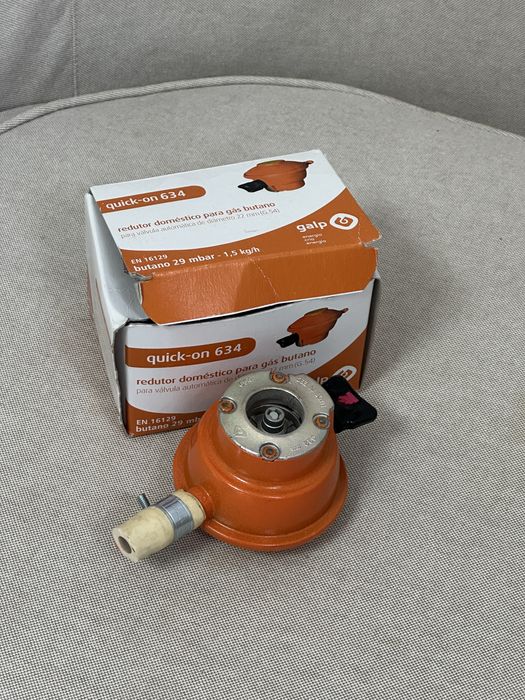 Regulador gás butano GALP quick-on 634