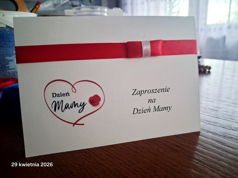 Zaproszenie na dzień mamy zaproszenia