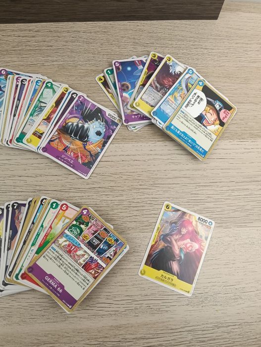 Lote 237 Cartas One Piece Japonesas