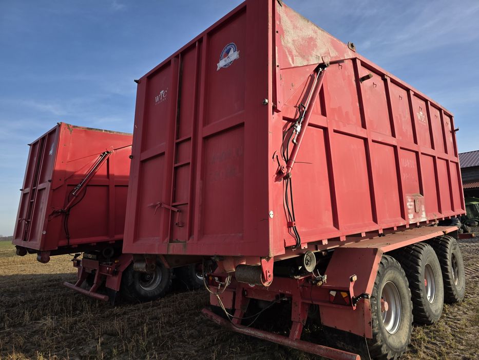 Przyczepa rolnicza WTC 20t Hakowa Hakowiec Wielton Fliegl Annaburger