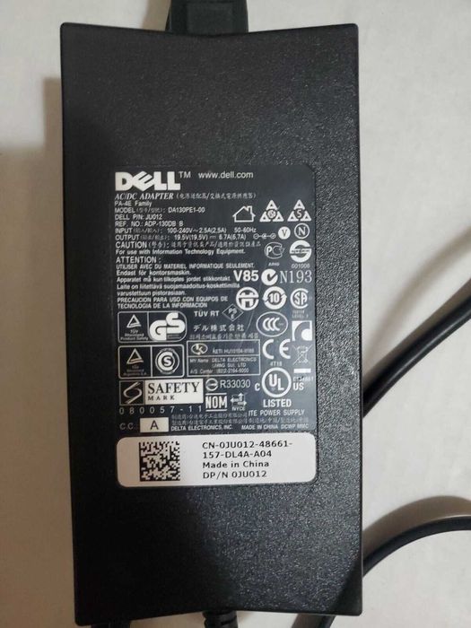 Оригінальний блок живлення зарядка DELL 130W 7,4х5,0 4,5x3,0