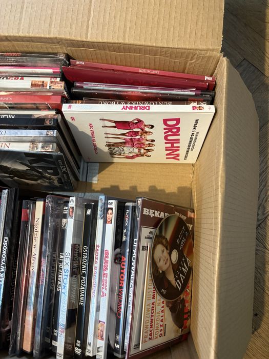 Kolekcja pudełko filmy DVD