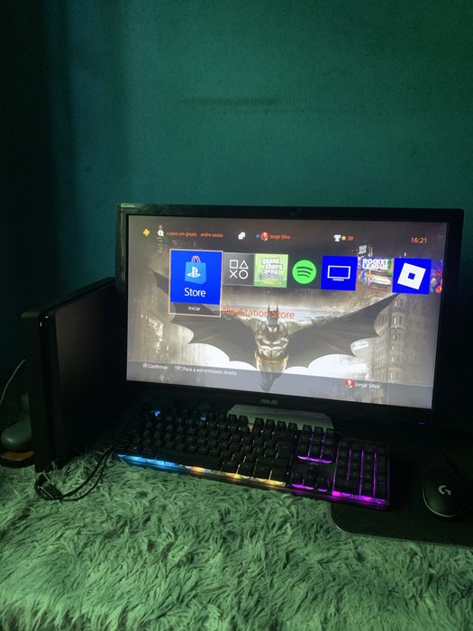 Ps4 1Tb sem comando
