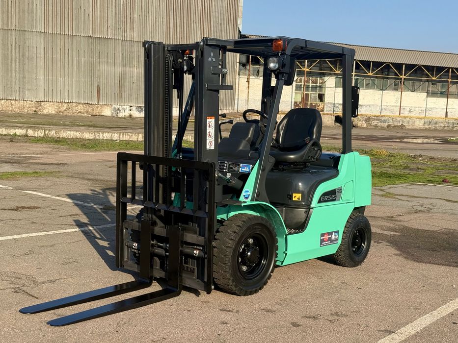 Навантажувач вилковий Mitsubishi KFGE25 ERSIS вилочный погрузчик,кара