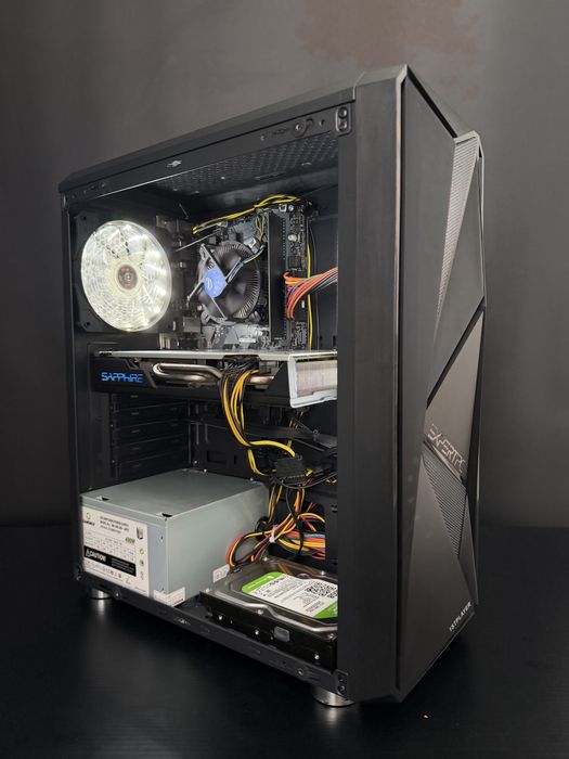 Ігровий пк Rx570 8 gb + i3-9100f + 16 gb озу + ssd