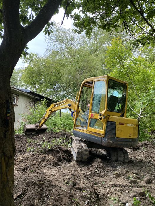 Послуги міні екскаватора гідробура ямобура гідромолота Журавно