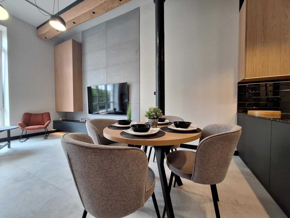 Na wynajem nowy 2pok. apartament w loftotowym stylu - Drewnowska 77 - Widok 3