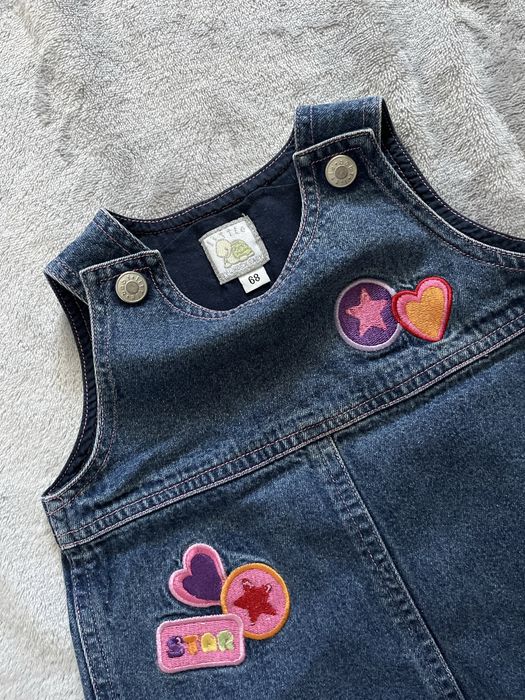 Джинсовий сарафан у 68 розмірі на дівчинку
