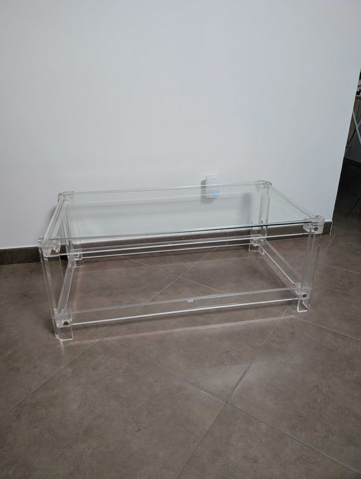 Mesa acrilica de centro
