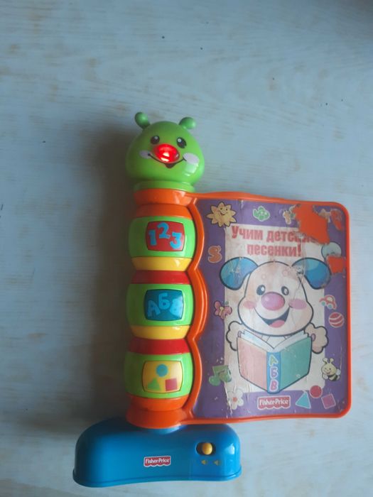 інтерактивна розвиваюча книжка-іграшка Fisher-Price «Смійся та навчайся» (російською)