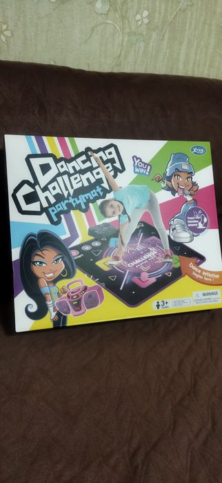 Музичний сенсорний килимок для танців Disco challenge з підсвіткою і т